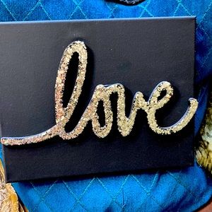 Love Glam Glitter Painting